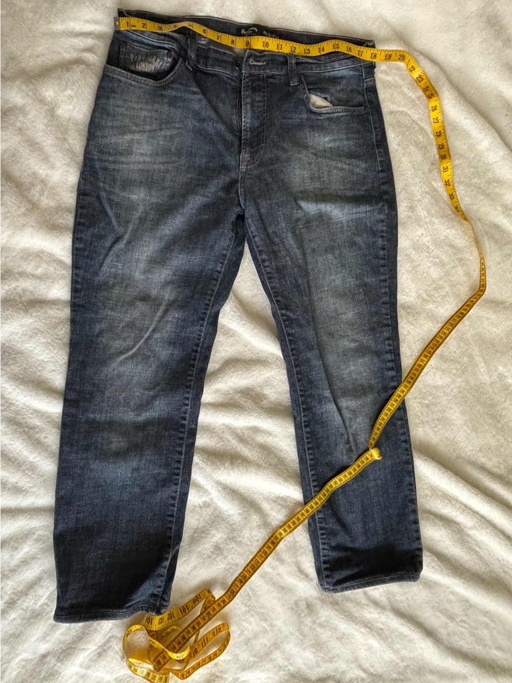 Pepe Jeans Slim Skinny Men's Jeans in Dark Blue Wash